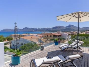 Modern House With Panoramic Sea View In Mallorca. - Apartment in Son Serra Marina